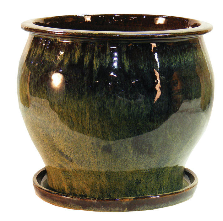 World Menagerie Glazed Ceramic Pot Planter & Reviews Wayfair.ca